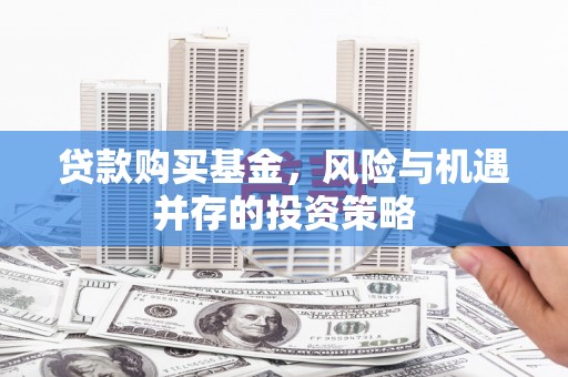 洪江贷款购买基金，风险与机遇并存的投资策略