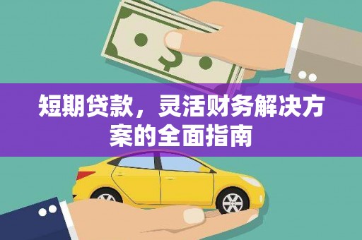 芬园短期贷款，灵活财务解决方案的全面指南