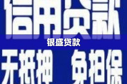 林芝银盛贷款