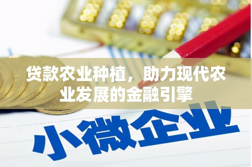 灌云贷款农业种植，助力现代农业发展的金融引擎