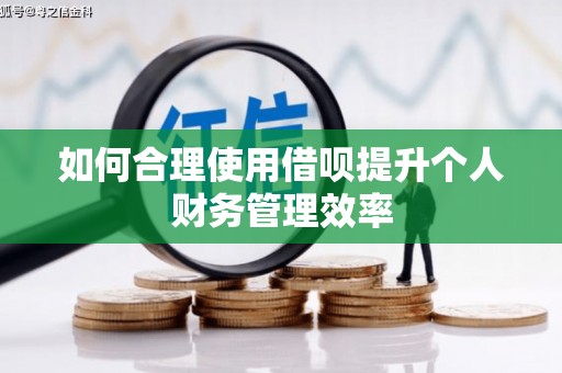 华阴如何合理使用借呗提升个人财务管理效率