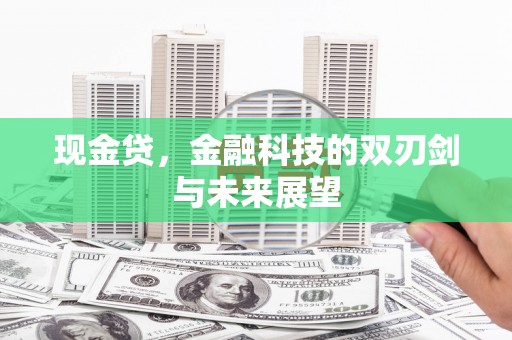 天元现金贷，金融科技的双刃剑与未来展望