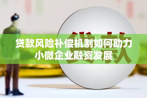 坦洲贷款风险补偿机制如何助力小微企业融资发展