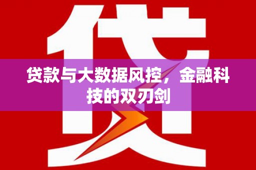 三湾贷款与大数据风控，金融科技的双刃剑