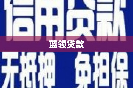 阳新蓝领贷款