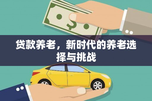 兴文贷款养老，新时代的养老选择与挑战