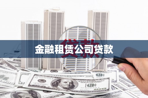 理县金融租赁公司贷款