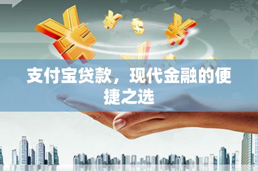 河南支付宝贷款，现代金融的便捷之选