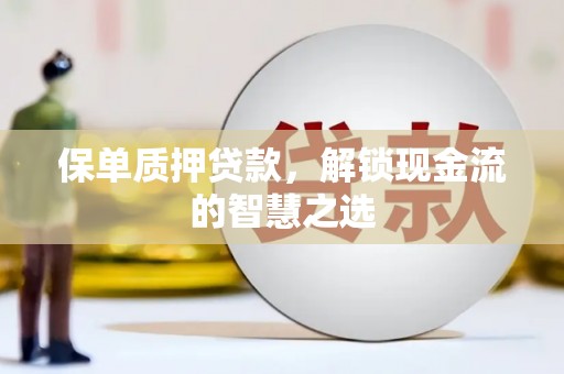 朱家尖保单质押贷款，解锁现金流的智慧之选