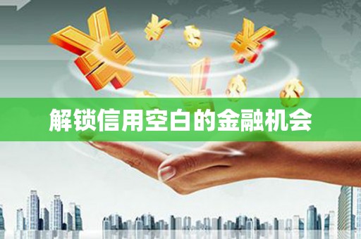 海伦解锁信用空白的金融机会