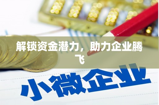 薛城解锁资金潜力，助力企业腾飞