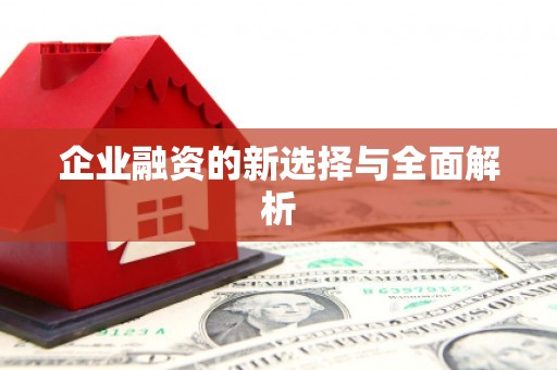 山阴企业融资的新选择与全面解析