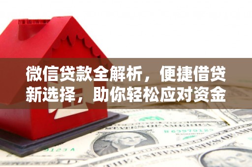 港口微信贷款全解析，便捷借贷新选择，助你轻松应对资金需求
